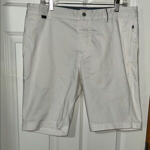 Men's White Nike Golf Shorts Sz 34